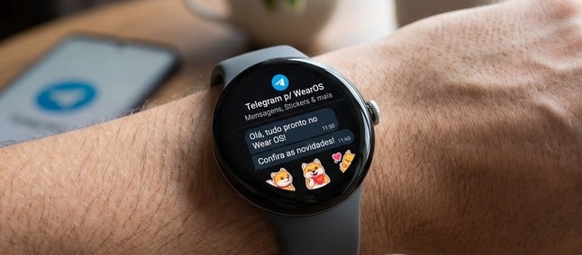 Telegram retorna ao WearOS com áudio, stickers e recursos pedidos por usuários