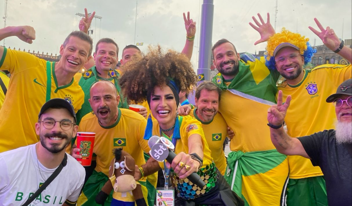 Jornalista Tatiane Melo leva a comunicação brasileira à Copa do Mundo no México