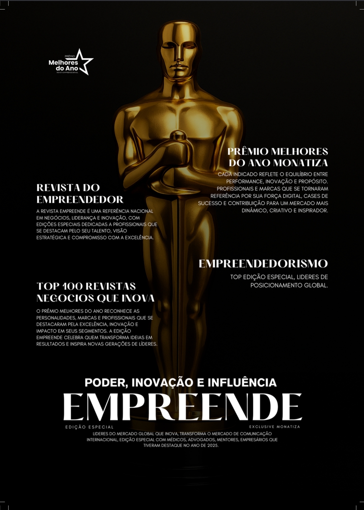 Capa da revista Edição Especial - Melhores do Ano 2025